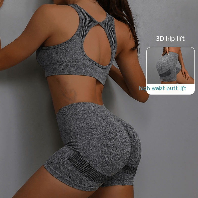 2 - Piece Sports Fitness Yoga Set – Breathable Comfort & Stylish Fit |TNT Fitness Gear - TNT Fitness