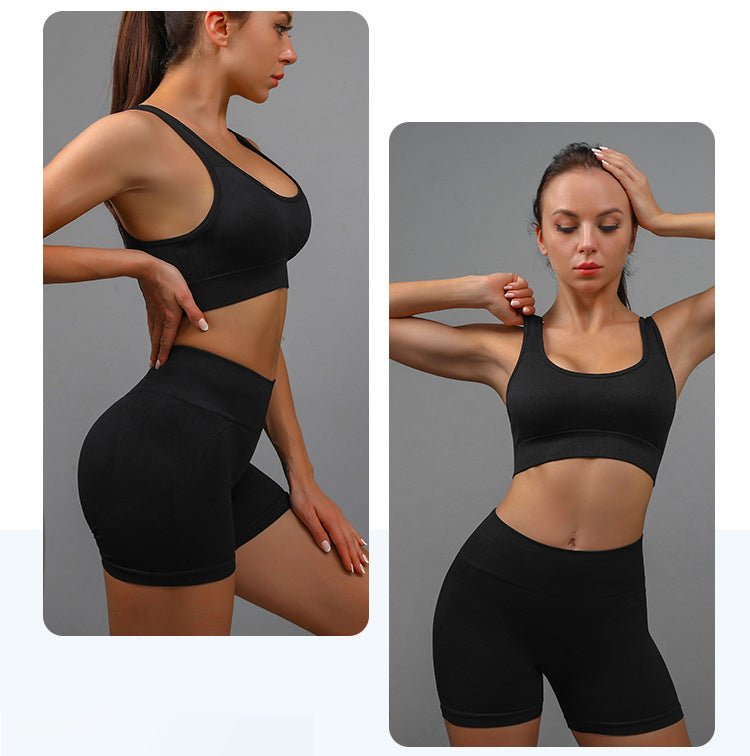 2 - Piece Sports Fitness Yoga Set – Breathable Comfort & Stylish Fit |TNT Fitness Gear - TNT Fitness