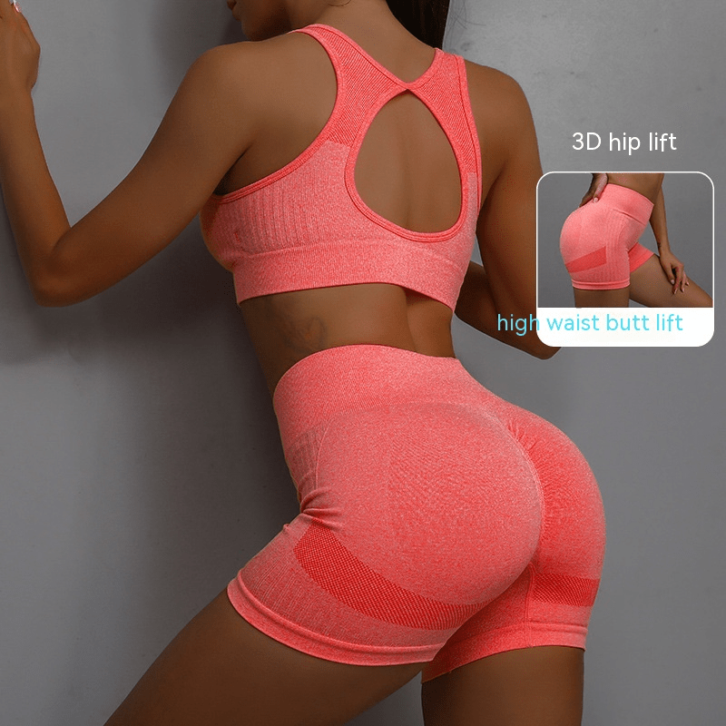 2 - Piece Sports Fitness Yoga Set – Breathable Comfort & Stylish Fit |TNT Fitness Gear - TNT Fitness