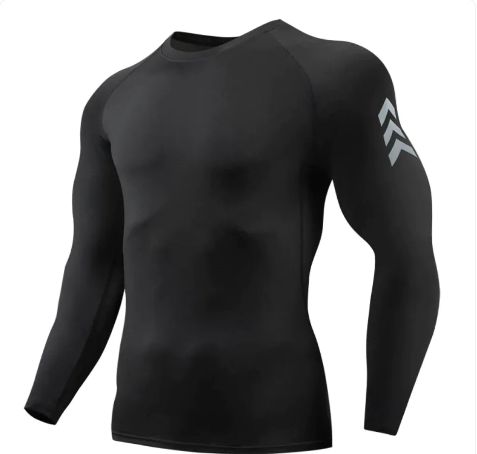 Men's Quick-Dry Sports Workout Shirt: Lightweight and breathable shirt designed to wick away moisture, keeping you cool and comfortable during intense workouts or outdoor activities - TNT Fitness Gear