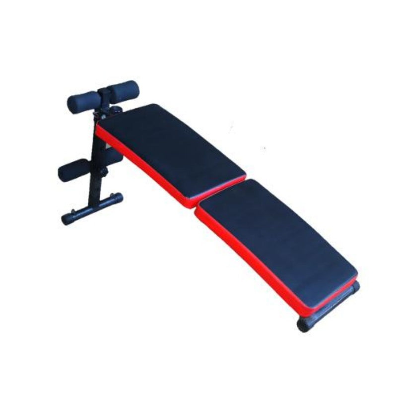 Adjustable foldable utility bench for sit-ups and strength training – multi-position home gym equipment