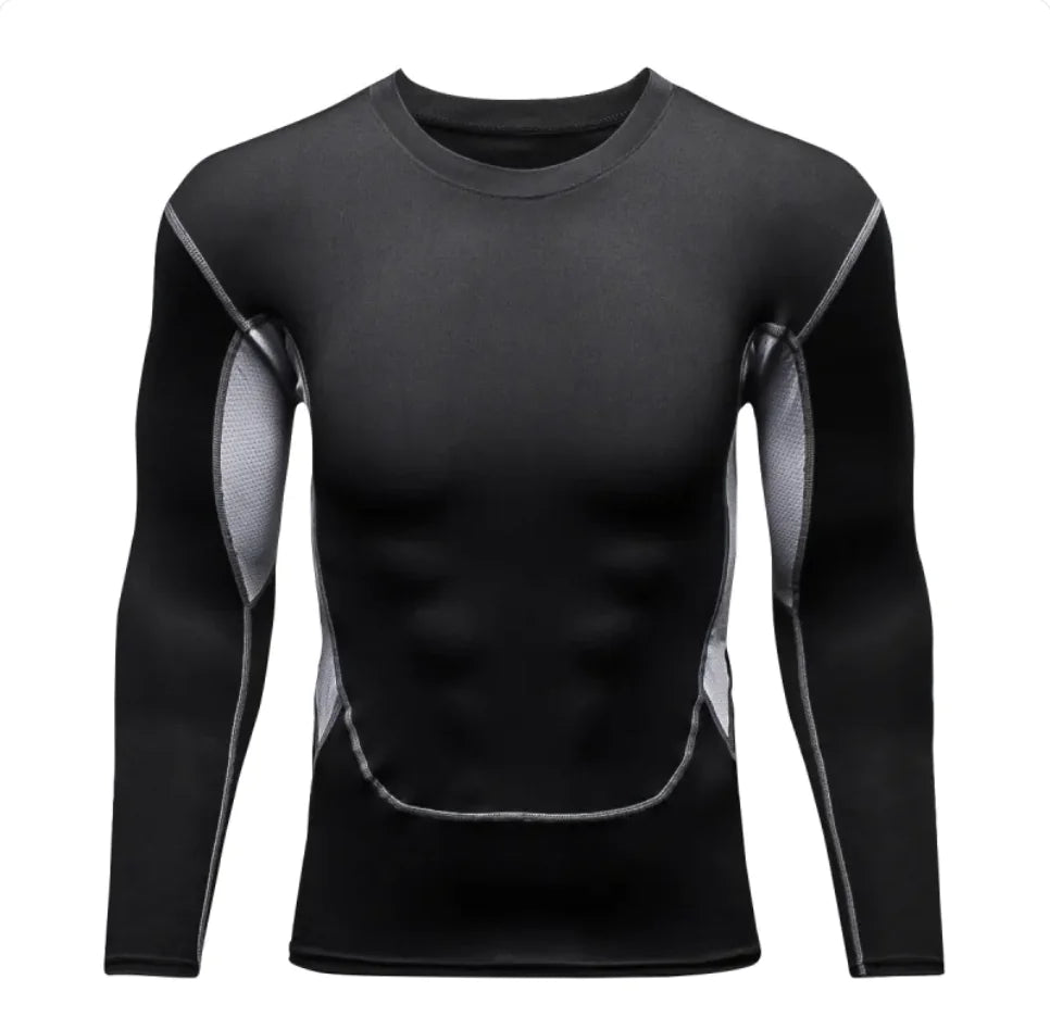 Men's Quick-Dry Sports Workout Shirt: Lightweight and breathable shirt designed to wick away moisture, keeping you cool and comfortable during intense workouts or outdoor activities - TNT Fitness Gear
