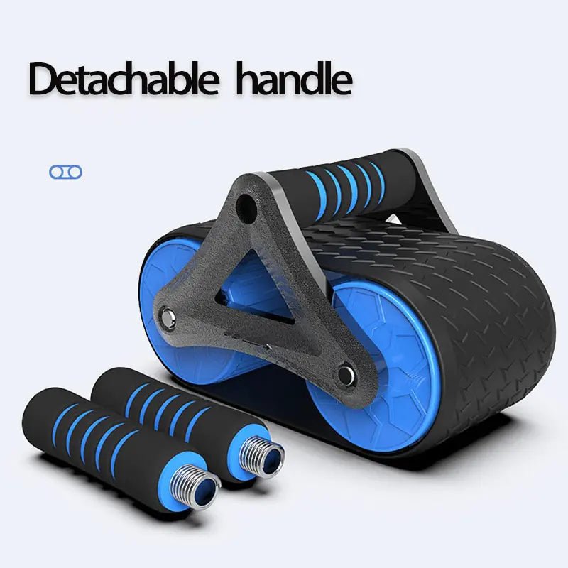 Abdominal Muscles Fitness Wheel designed for effective core workouts targeting abs, obliques, and lower back. Features a safety brake for controlled movements and smart rebound technology for efficient exercise. Ergonomic and versatile, it enhances core strength, posture, and balance for all fitness levels- TNT Fitness Gear