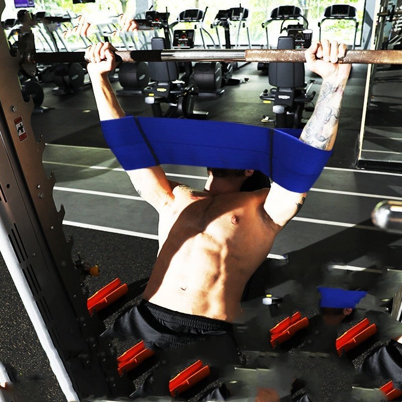 Durable elastic power bands are designed for bench press, weight lifting, and strength training exercises. Ideal for enhancing resistance, building muscle, and improving workout performance. Lightweight, versatile, and suitable for all fitness levels - TNT Fitness