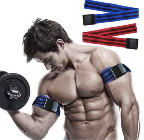 Blood flow restriction bands designed for occlusion training to maximize muscle gains and enhance strength. Adjustable, durable, and lightweight, ideal for targeted resistance training and improved workout performance. - TNT Fitness
