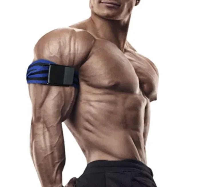 Blood flow restriction bands designed for occlusion training to maximize muscle gains and enhance strength. Adjustable, durable, and lightweight, ideal for targeted resistance training and improved workout performance. - TNT Fitness