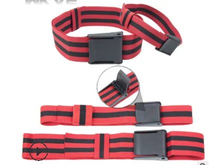 Blood flow restriction bands designed for occlusion training to maximize muscle gains and enhance strength. Adjustable, durable, and lightweight, ideal for targeted resistance training and improved workout performance. - TNT Fitness