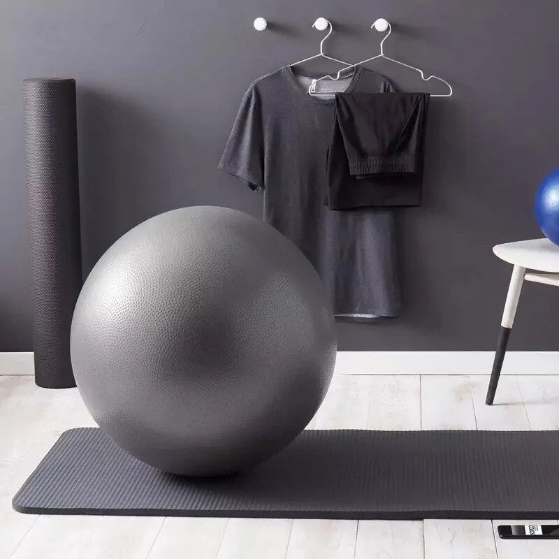 Big size gym workout yoga mat crafted from high-quality elastic NBR for optimal cushioning and support. Features dual-sided non-slip surfaces for secure workouts, easy-to-clean material for hygiene, and large dimensions suitable for dynamic movements and all fitness levels. Perfect for home gyms, studios, or group classes. TNT Fitness Gear