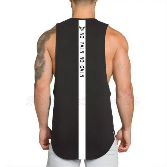 Bodybuilding Fitness Sleeveless Vest - breathable, moisture-wicking gym vest designed for maximum performance and comfort.- TNT Fitness Gear