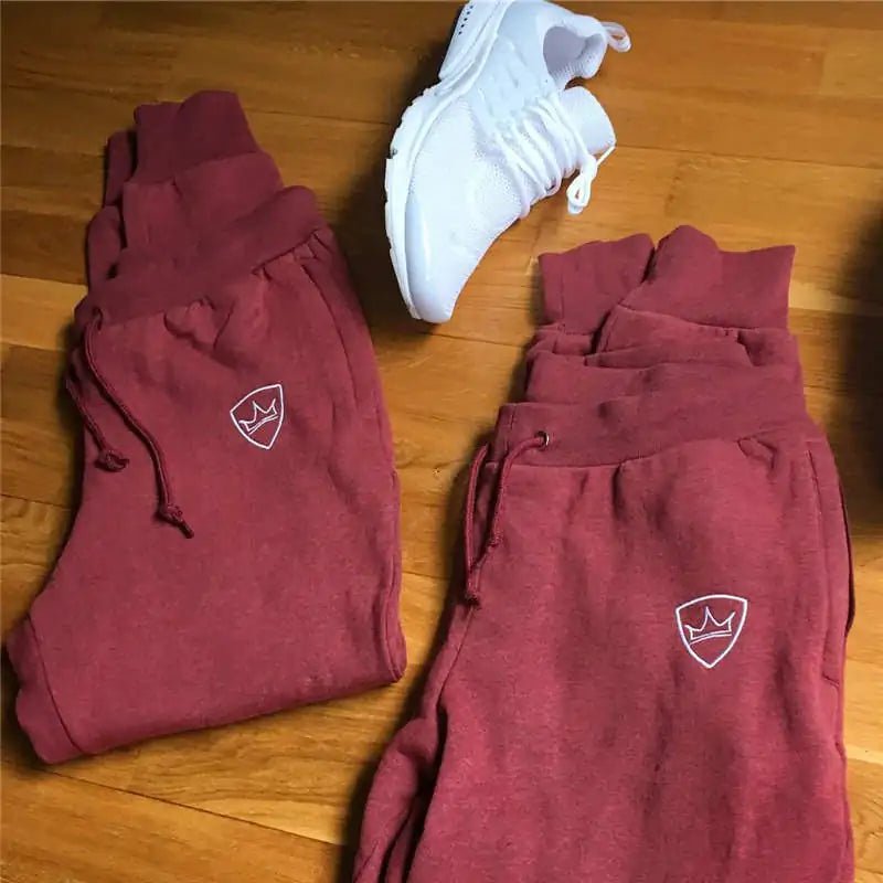 Bodybuilding Fitness Sweatpants - full-length, breathable cotton joggers with a mid-rise waist, loose fit, and adjustable drawstring. Designed for peak performance, stylish comfort, and unrestricted movement, perfect for gym sessions or daily wear - TNT Fitness Gear