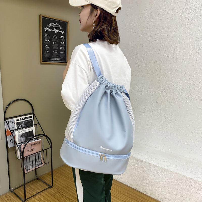 Gym/Yoga Backpack—Oxford cloth, spacious storage, anti-theft security & separate shoe compartment - TNT Fitness Gear