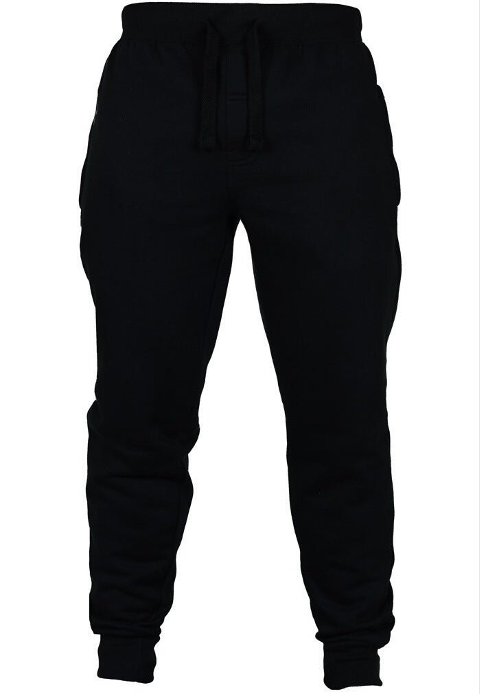 Men’s elasticated track pants with a drawstring waist, offering a snug fit and flexibility for any activity. Made from breathable, moisture-wicking fabric, these pants are ideal for jogging, gym workouts, or lounging.