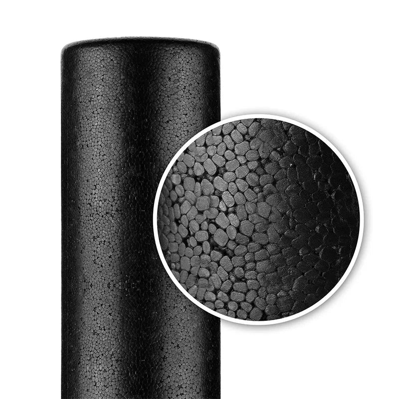 EPP Yoga Foam Roller designed for fitness and muscle recovery, featuring a lightweight, portable design for yoga, Pilates, and post-workout therapy. TNT Fitness Gear