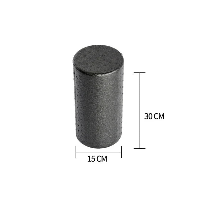 EPP Yoga Foam Roller designed for fitness and muscle recovery, featuring a lightweight, portable design for yoga, Pilates, and post-workout therapy. TNT Fitness Gear