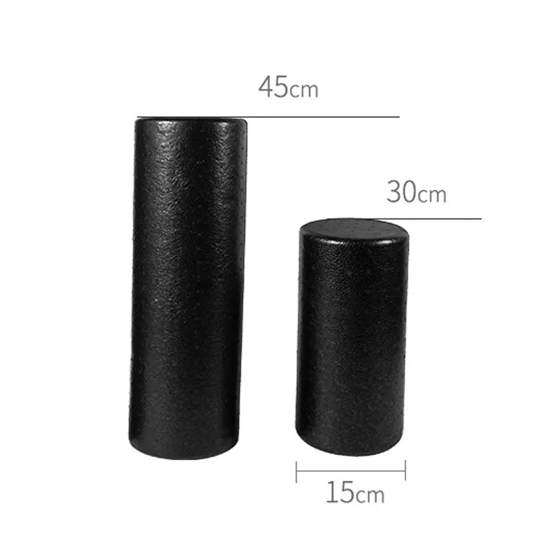 EPP Yoga Foam Roller designed for fitness and muscle recovery, featuring a lightweight, portable design for yoga, Pilates, and post-workout therapy. TNT Fitness Gear