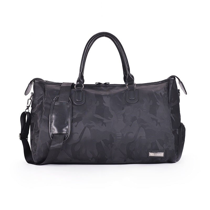 A durable waterproof fitness training bag with a spacious design, dedicated shoe pocket, and high-quality Oxford cloth material—perfect for workouts and travel - TNT Fitness Gear