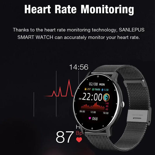 Fitness IP67 Waterproof Smartwatch designed for active lifestyles, featuring health tracking, durable waterproof design, and modern style. Perfect for workouts, outdoor activities, and daily use. - TNT Fitness Gear