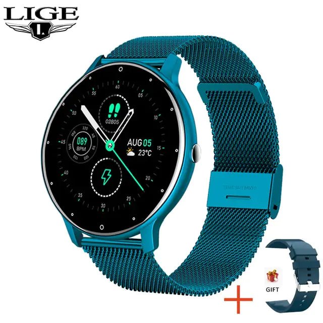 Fitness IP67 Waterproof Smartwatch designed for active lifestyles, featuring health tracking, durable waterproof design, and modern style. Perfect for workouts, outdoor activities, and daily use. - TNT Fitness Gear