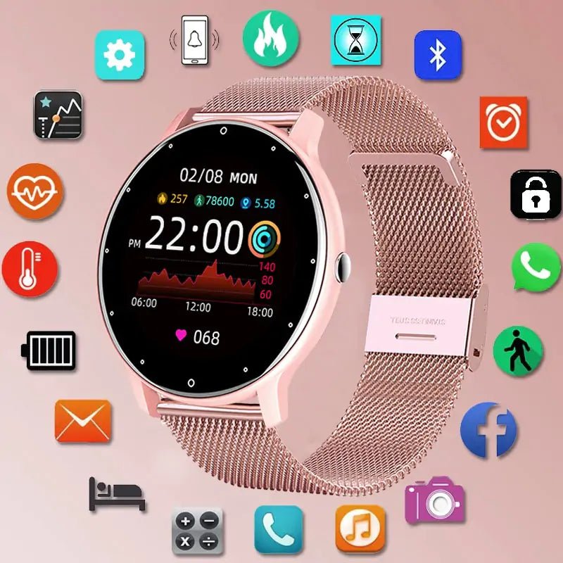 Fitness IP67 Waterproof Smartwatch designed for active lifestyles, featuring health tracking, durable waterproof design, and modern style. Perfect for workouts, outdoor activities, and daily use. - TNT Fitness Gear