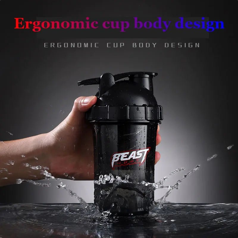 Fitness Protein Shaker Water Bottle - TNT Fitness