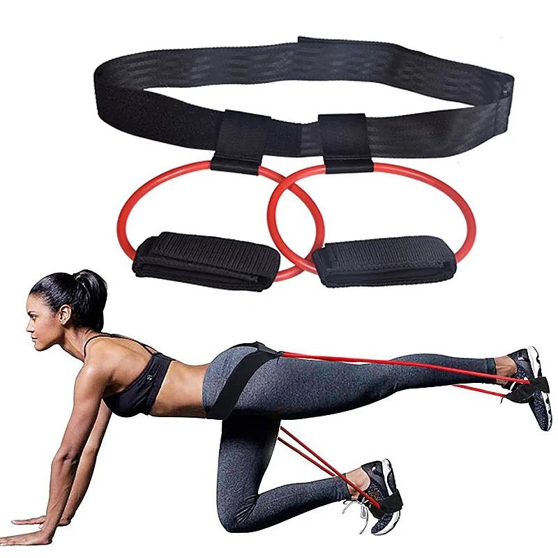 Fitness resistance bands designed for versatile workouts. Perfect for strength training, muscle toning, and rehabilitation exercises. Lightweight, portable, and suitable for various fitness levels, ideal for use at home, in the gym, or on the go -TNT Fitness Gear