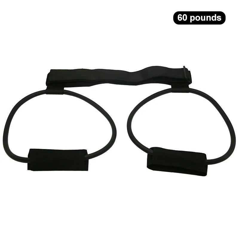 Fitness resistance bands designed for versatile workouts. Perfect for strength training, muscle toning, and rehabilitation exercises. Lightweight, portable, and suitable for various fitness levels, ideal for use at home, in the gym, or on the go -TNT Fitness Gear