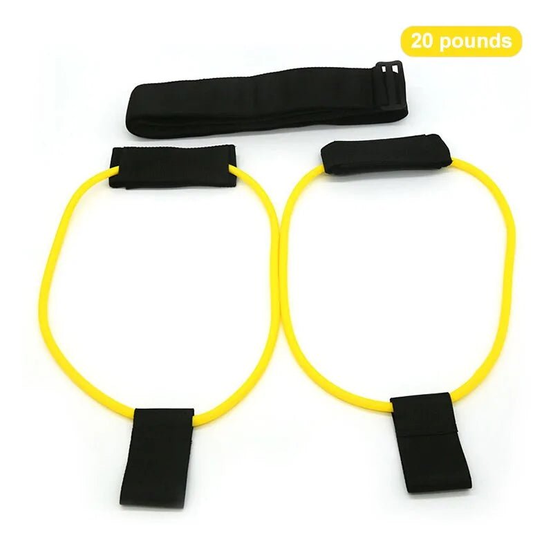 Fitness resistance bands designed for versatile workouts. Perfect for strength training, muscle toning, and rehabilitation exercises. Lightweight, portable, and suitable for various fitness levels, ideal for use at home, in the gym, or on the go -TNT Fitness Gear