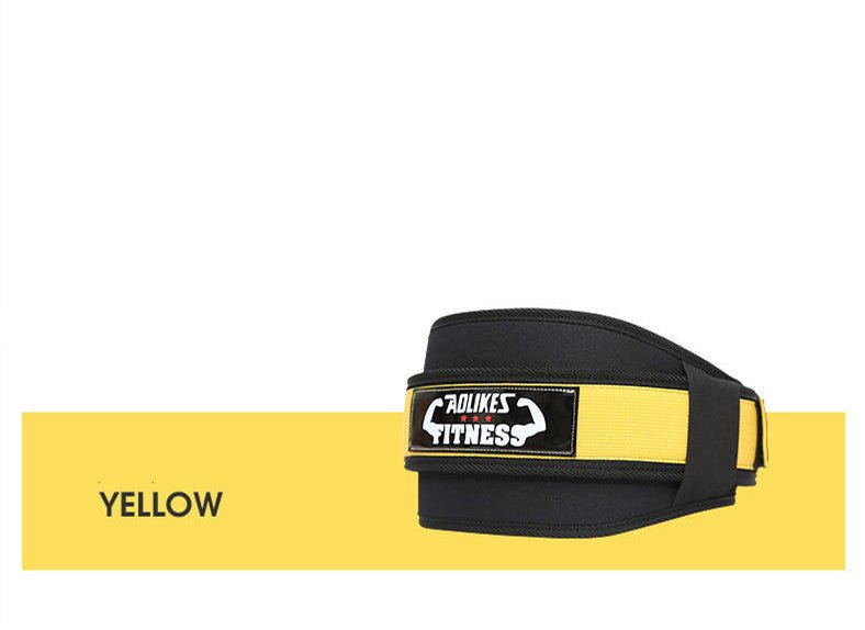 Nylon Weightlifting Belt designed for adults, offering durable construction and optimal support for strength training. Made from high-quality materials with an ergonomic design for comfort during weightlifting exercises like squats and deadlifts.- TNT Fitness Gear