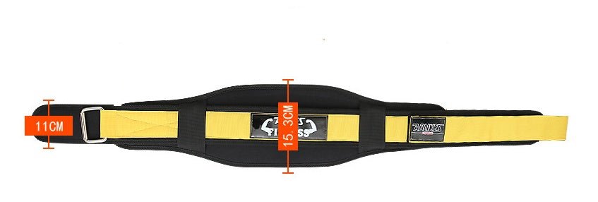 Nylon Weightlifting Belt designed for adults, offering durable construction and optimal support for strength training. Made from high-quality materials with an ergonomic design for comfort during weightlifting exercises like squats and deadlifts.- TNT Fitness Gear