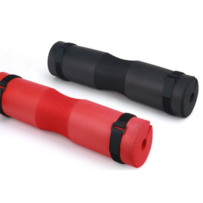 Foam barbell pad cover designed to enhance comfort and support during lifting exercises. Made with durable, cushioned material to protect shoulders and neck from pressure, ensuring safer and more comfortable squats, lunges, and other barbell workouts. Perfect for fitness enthusiasts seeking a secure and ergonomic experience. - TNT Fitness Gear
