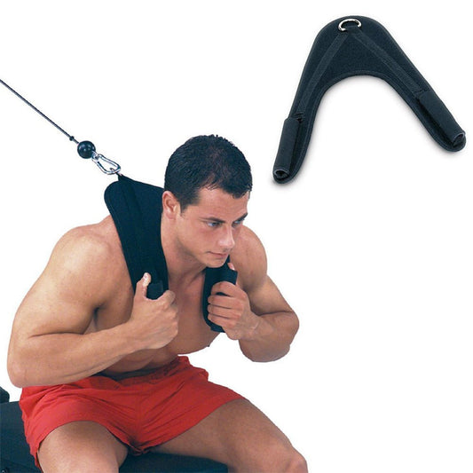 Ab Crunch Harness Cable Attachment designed for effective abdominal workouts. Features durable construction and ergonomic design for comfort and stability, helping to target core muscles and enhance strength training routines. - TNT Fitness Gear