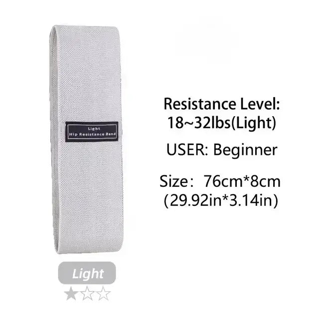 Premium hip, booty, and thigh workout bands made with durable, non-slip fabric. Ideal for strength training, toning, and sculpting lower body muscles. Lightweight, portable, and perfect for workouts at home, the gym, or on the go. - TNT Fitness Gear