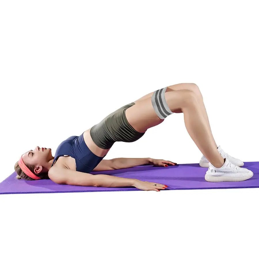 Premium hip, booty, and thigh workout bands made with durable, non-slip fabric. Ideal for strength training, toning, and sculpting lower body muscles. Lightweight, portable, and perfect for workouts at home, the gym, or on the go. - TNT Fitness Gear