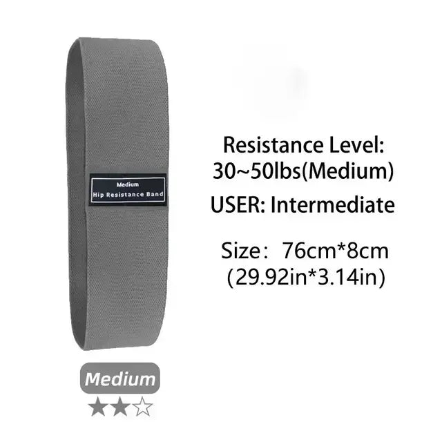 Premium hip, booty, and thigh workout bands made with durable, non-slip fabric. Ideal for strength training, toning, and sculpting lower body muscles. Lightweight, portable, and perfect for workouts at home, the gym, or on the go. - TNT Fitness Gear