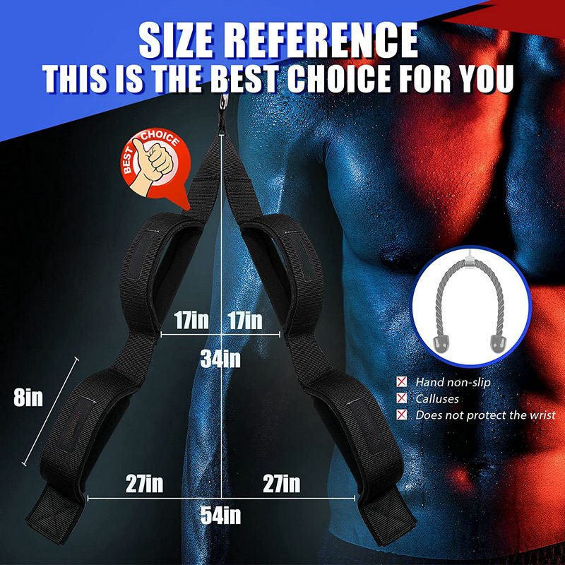 Portable high pull-down chest expander crafted from durable neoprene with a robust 5cm ribbon, designed for sculpting and strengthening the chest, back, shoulders, and arms. Compact and lightweight for workouts anywhere, featuring adjustable resistance, ergonomic handles, and vibrant multicolor options for fitness enthusiasts of all levels. - TNT Fitness