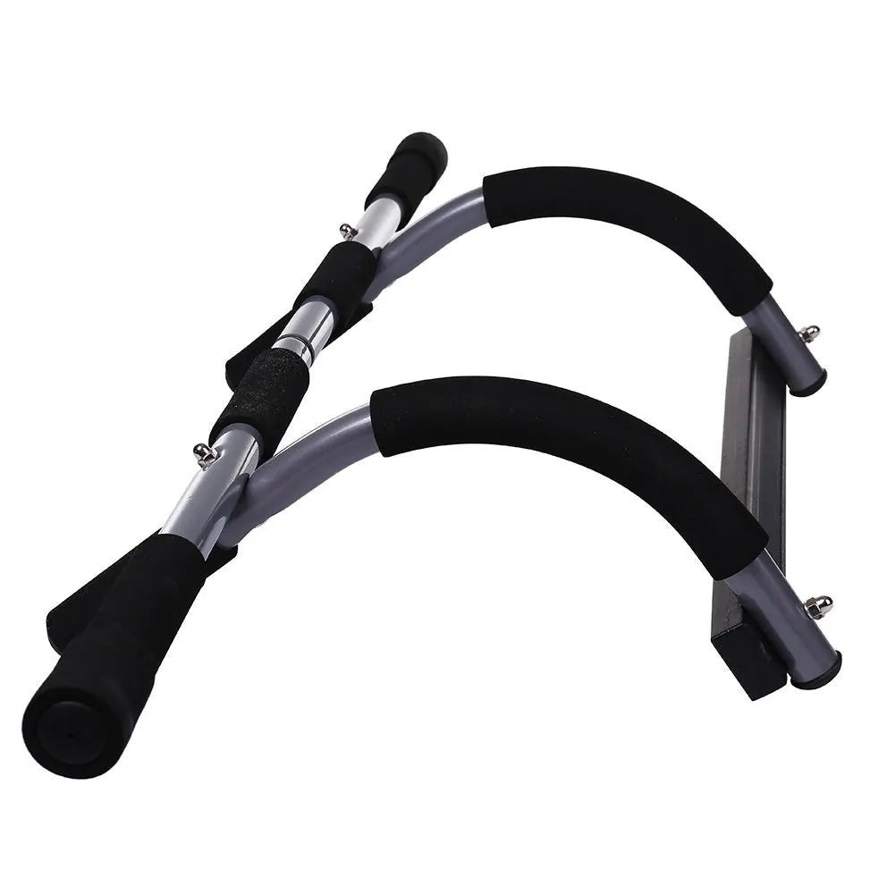Indoor fitness horizontal bar, perfect for upper body workouts and strength training. Designed for pull-ups, chin-ups, and other exercises to build core and arm strength. Durable, stable, and easy to install, suitable for home gyms or personal fitness routines. - TNT Fitness Gear