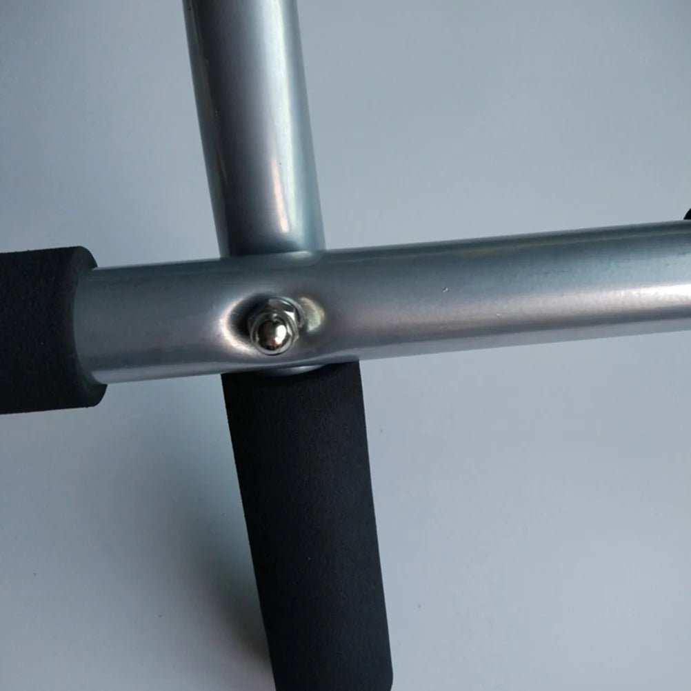 Indoor fitness horizontal bar, perfect for upper body workouts and strength training. Designed for pull-ups, chin-ups, and other exercises to build core and arm strength. Durable, stable, and easy to install, suitable for home gyms or personal fitness routines. - TNT Fitness Gear