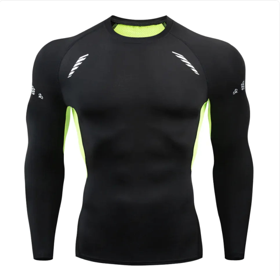 Men's Quick-Dry Sports Workout Shirt: Lightweight and breathable shirt designed to wick away moisture, keeping you cool and comfortable during intense workouts or outdoor activities - TNT Fitness Gear