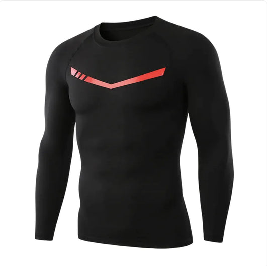 Men's Quick-Dry Sports Workout Shirt: Lightweight and breathable shirt designed to wick away moisture, keeping you cool and comfortable during intense workouts or outdoor activities - TNT Fitness Gear
