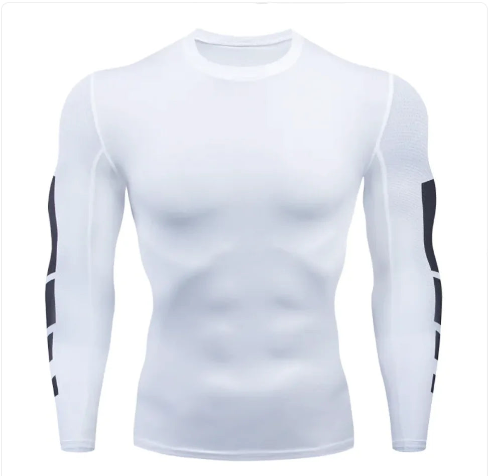 Men's Quick-Dry Sports Workout Shirt: Lightweight and breathable shirt designed to wick away moisture, keeping you cool and comfortable during intense workouts or outdoor activities - TNT Fitness Gear