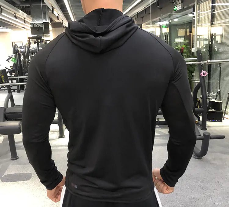 Men's Sports Hoodie: Comfortable and stylish hoodie designed for athletic and casual wear, featuring a lightweight, breathable fabric and a sporty look for active lifestyles - TNT Fitness Gear
