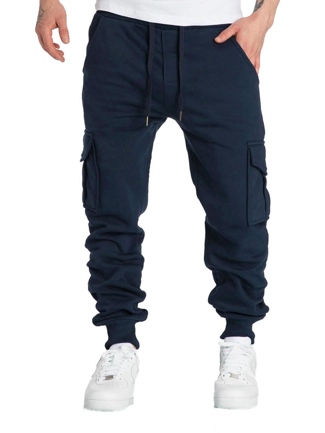 Men's Drawstring Pants with Pockets – Lightweight & Comfortable - TNT Fitness Gear (70 characters) - TNT Fitness