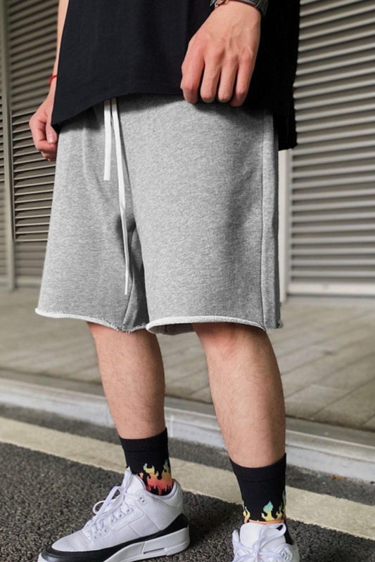 Men's drawstring Shorts – Cotton Blend, Breathable & Comfortable - TNT Fitness
