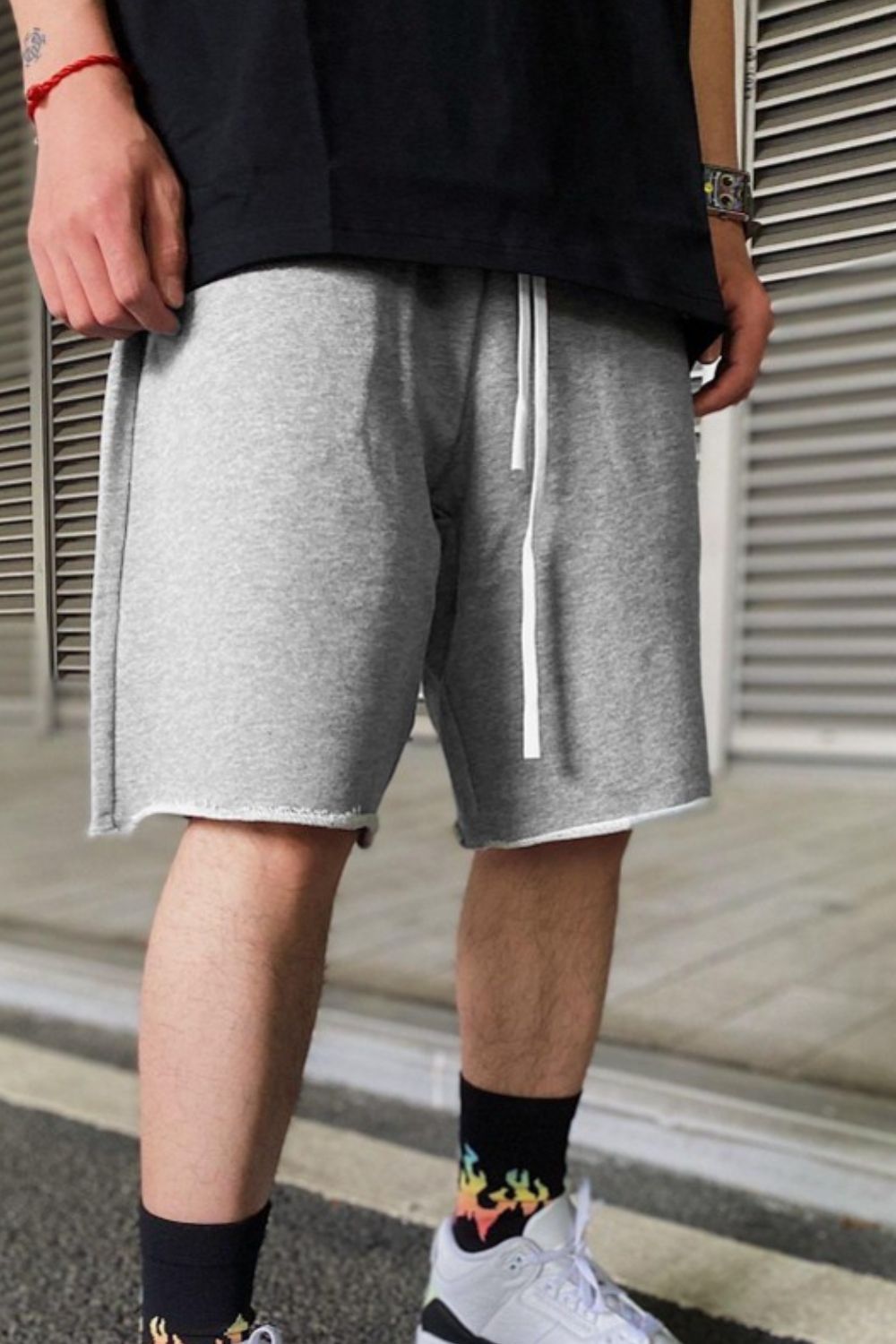 Men's drawstring Shorts – Cotton Blend, Breathable & Comfortable - TNT Fitness