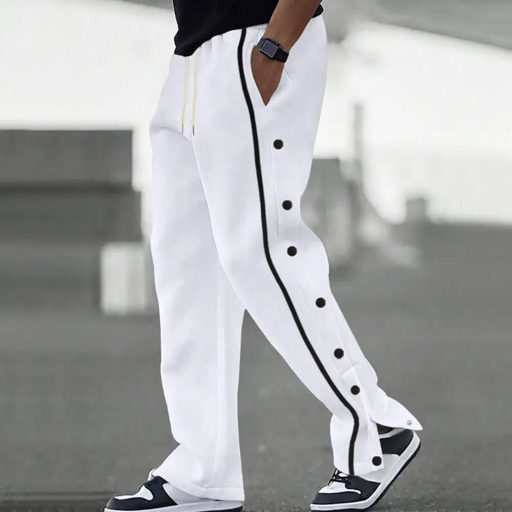 Men’s Plus - Size Casual Sweatpants – Loose Fit with Side Pockets - TNT Fitness