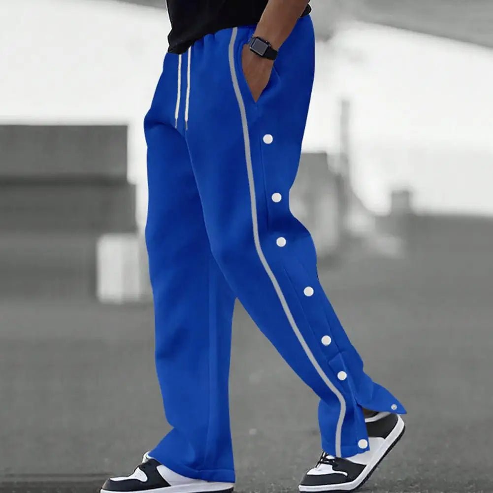 Men’s Plus - Size Casual Sweatpants – Loose Fit with Side Pockets - TNT Fitness