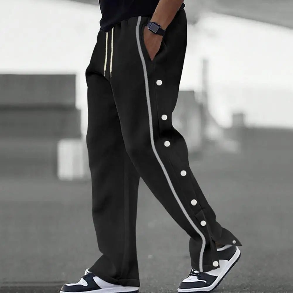 Men’s Plus - Size Casual Sweatpants – Loose Fit with Side Pockets - TNT Fitness