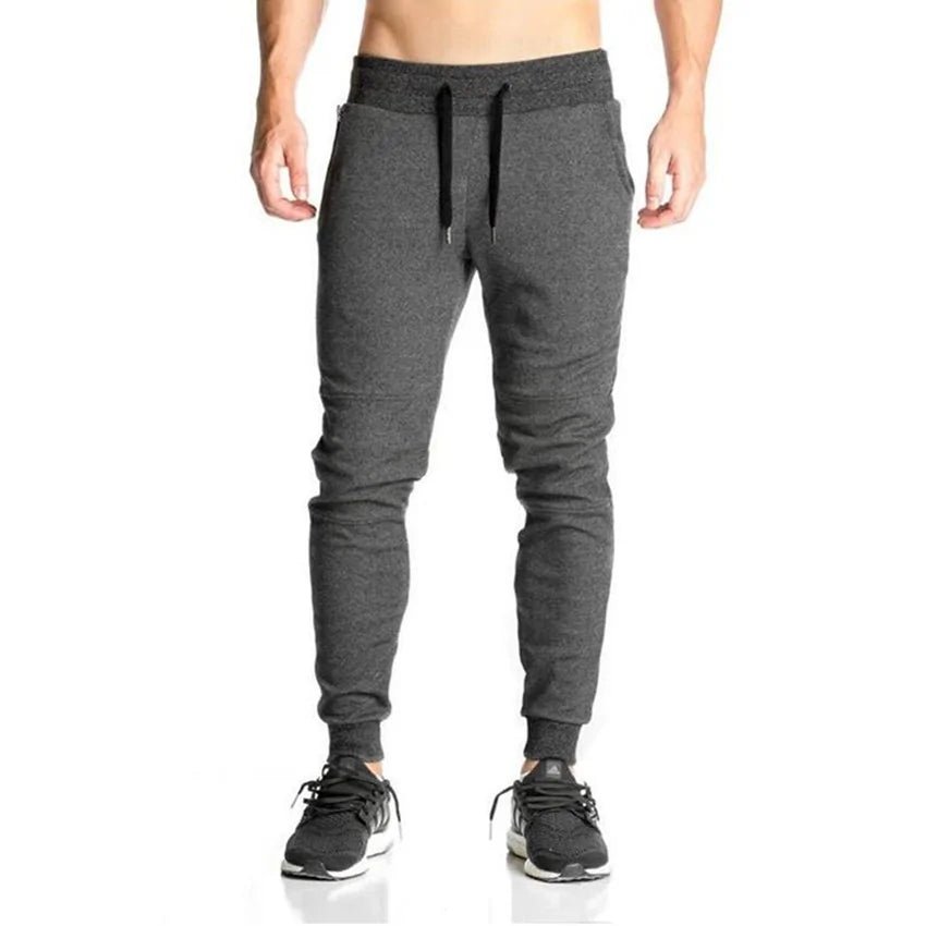 Premium men's athletic sweatpants with elastic waist and sleek design. Perfect for comfort and style by TNT Fitness Gear