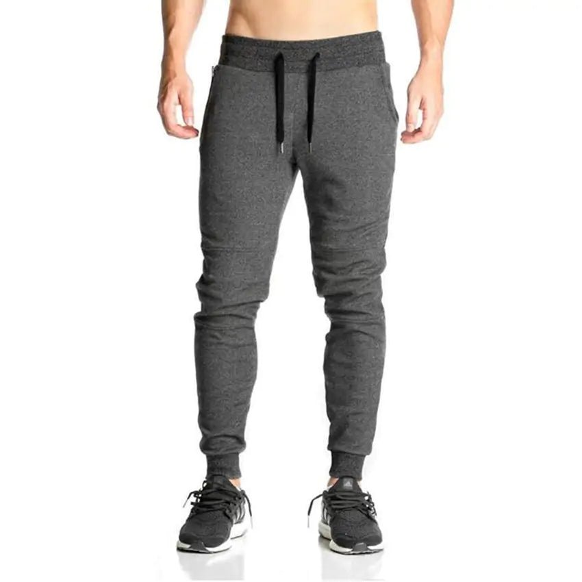Premium men's athletic sweatpants with elastic waist and sleek design. Perfect for comfort and style by TNT Fitness Gear