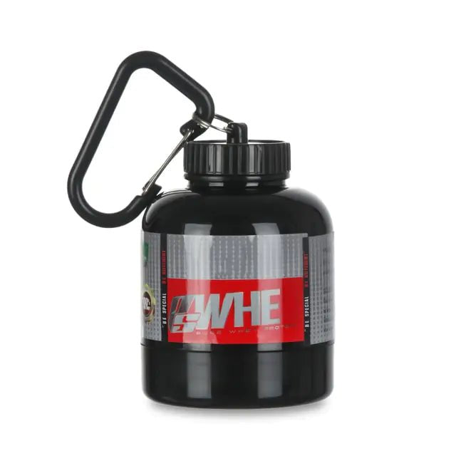 Mini Protein Powder Bottles with Keychain - TNT Fitness